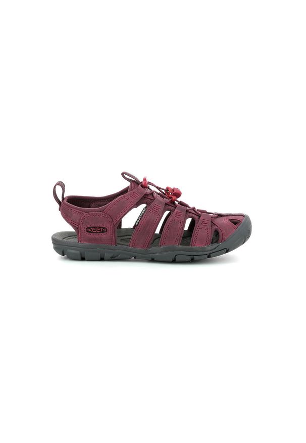 keen - Buty trekkingowe damskie Keen Clearwater Cnx Leather. Kolor: czerwony, wielokolorowy, brązowy. Materiał: materiał, syntetyk, skóra. Sport: turystyka piesza