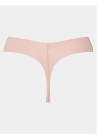 Calvin Klein Underwear Stringi 000QD5103E Różowy. Kolor: różowy. Materiał: bawełna