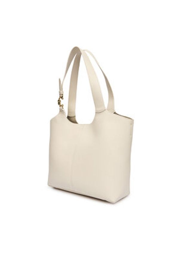 Coccinelle Torebka SHA Coccinelle C-Easy E1 SHA 11 02 01 Écru. Kolor: kremowy. Materiał: skórzane