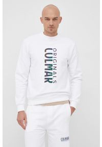 Colmar bluza bawełniana męska kolor biały z nadrukiem. Kolor: biały. Materiał: bawełna. Wzór: nadruk #3