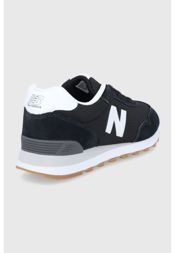 New Balance Buty kolor czarny. Nosek buta: okrągły. Zapięcie: sznurówki. Kolor: czarny. Materiał: guma