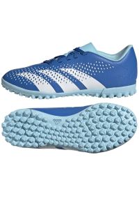 Adidas - Buty piłkarskie adidas Predator Accuracy.4 Tf Jr IE9443 niebieskie. Zapięcie: sznurówki. Kolor: niebieski. Materiał: syntetyk, guma. Sport: piłka nożna #5