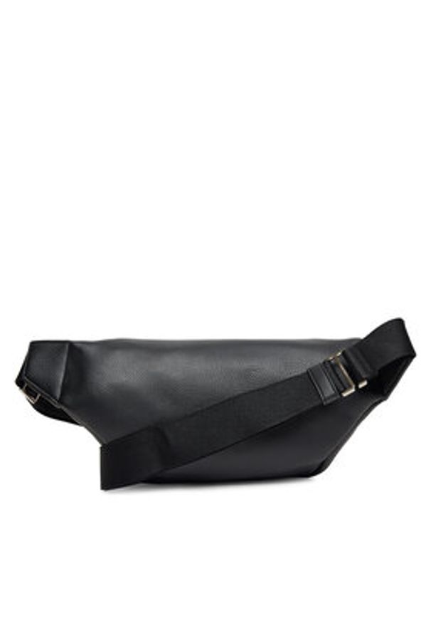 Calvin Klein Saszetka nerka Raised Waistbag LV04D3161G Czarny. Kolor: czarny. Materiał: skóra