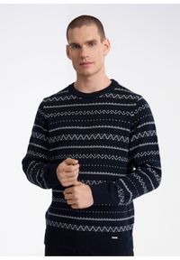 Ochnik - Sweter męski. Okazja: na co dzień. Materiał: akryl. Długość: długie. Styl: casual #4