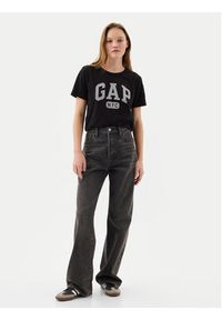 GAP - Gap T-Shirt 871344-05 Czarny Regular Fit. Kolor: czarny. Materiał: bawełna #7