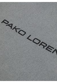 Pako Lorente - PAKO LORENTE - Szara duża torba materiałowa unisex. Kolor: szary. Materiał: materiał #3