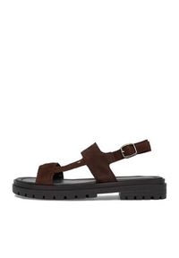 Lasocki Sandały CEO-WI34-3310-18650 Brązowy ciemny. Kolor: brązowy. Materiał: skóra, zamsz #6