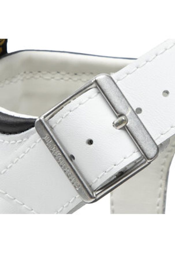 Dr. Martens Sandały Blaire Quad 27296100 Biały. Kolor: biały. Materiał: skóra, syntetyk