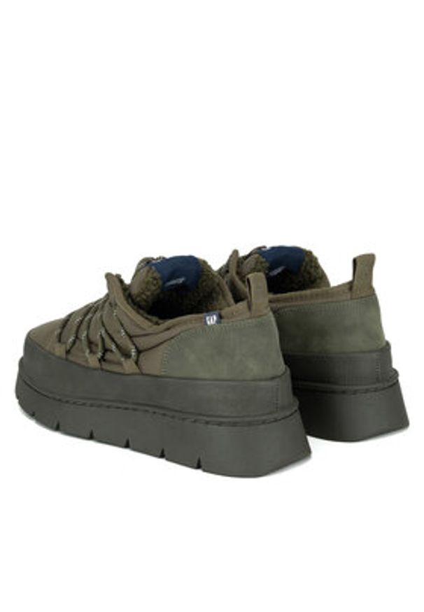 GAP - Gap Półbuty RICHMOND WINTER LOW M GP509016AM-OV00 Khaki. Kolor: brązowy. Materiał: materiał