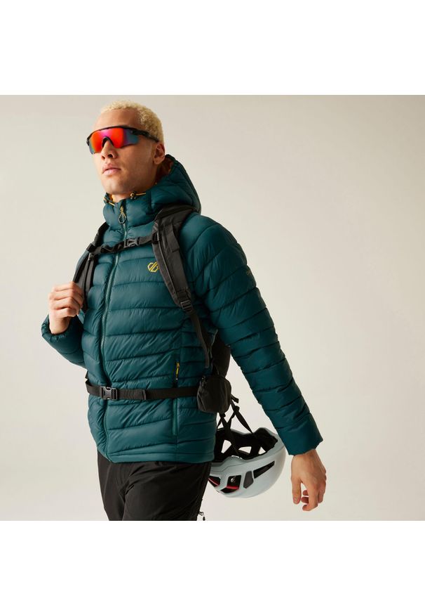 DARE 2B - Kurtka turystyczna męska Mountain Series. Kolor: wielokolorowy, niebieski, turkusowy. Materiał: poliamid. Sezon: zima. Sport: narciarstwo