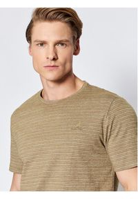 Only & Sons T-Shirt Benn 22021429 Brązowy Regular Fit. Kolor: brązowy. Materiał: bawełna