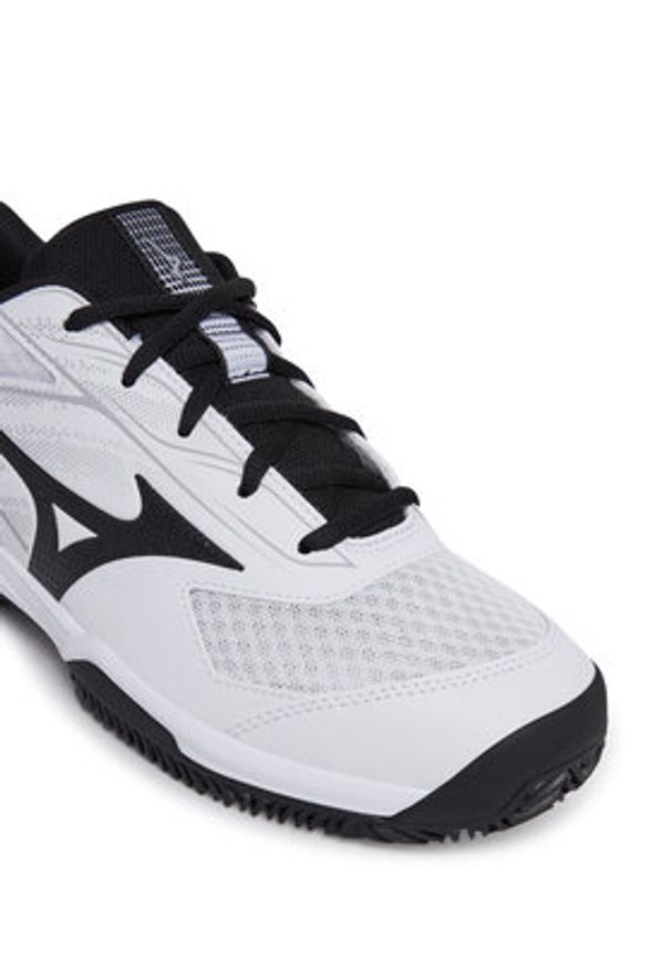 Mizuno Buty do tenisa Break Shot 5 Cc 61GC2525 Biały. Kolor: biały. Materiał: skóra. Sport: tenis