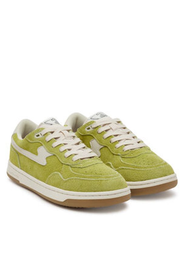 S.W.C Stepney Workers Club Sneakersy Pro Cup 01 S-Strike YQ03235 Zielony. Kolor: zielony. Materiał: skóra, zamsz