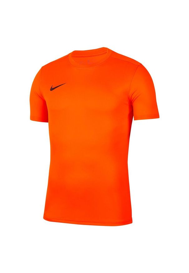 Koszulka treningowa męska Nike Park Vii. Kolor: pomarańczowy. Długość rękawa: krótki rękaw. Długość: krótkie