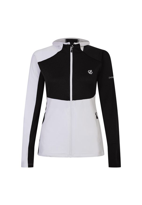 DARE 2B - Damska Kurtka Z Kapturem Convey II. Typ kołnierza: kaptur. Kolor: czarny, wielokolorowy, biały. Sport: turystyka piesza