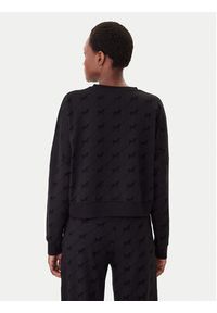 Hugo - HUGO Bluza Lokky 50545210 Czarny Relaxed Fit. Kolor: czarny. Materiał: bawełna #3