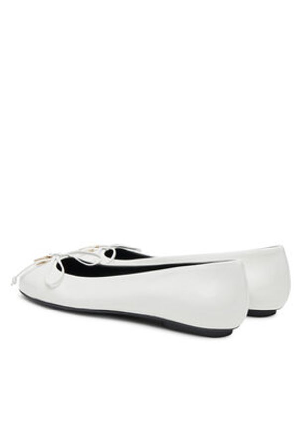Furla Baleriny Ballet Ballerina YJ00BAL W36000 1704S Biały. Kolor: biały. Materiał: skóra