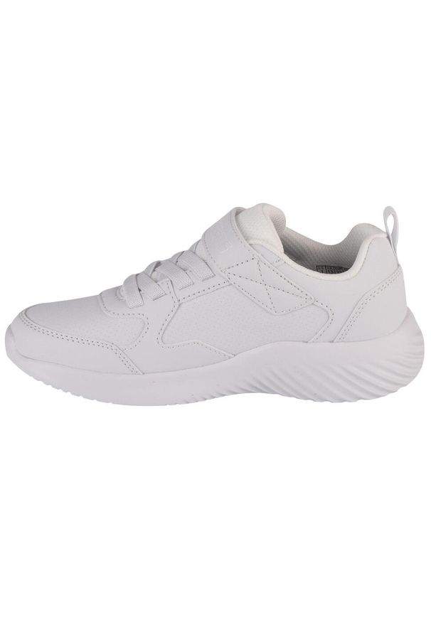 skechers - Buty sportowe Sneakersy chłopięce, Bounder - Power Study. Kolor: biały. Sport: turystyka piesza