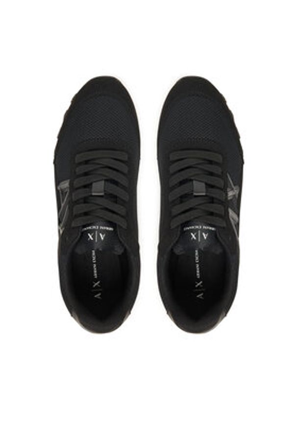Armani Exchange Sneakersy XW002150 AF19388 MC005 Czarny. Kolor: czarny. Materiał: materiał