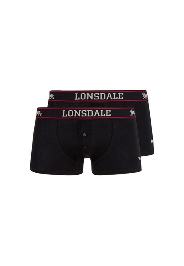 Bokserki Lonsdale Oakworth. Kolor: czarny. Sport: fitness