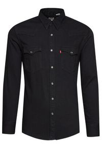 Levi's® Koszula Barstow Western Standard 85744-0002 Czarny Standard Fit. Kolor: czarny. Materiał: bawełna #5