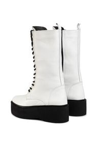 QUAZI Kozaki QZ-58-05-000836 Biały. Kolor: biały. Materiał: skóra #7