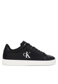 Calvin Klein Sneakersy 3 Cupsole Laceup Pu Mg YW0YW01781 Czarny. Kolor: czarny. Materiał: materiał