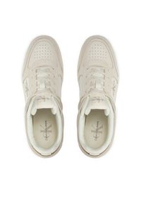 Calvin Klein Jeans Sneakersy Basket Cup Low Laceup Lth Ml Mtr YM0YM00994 Beżowy. Kolor: beżowy #5
