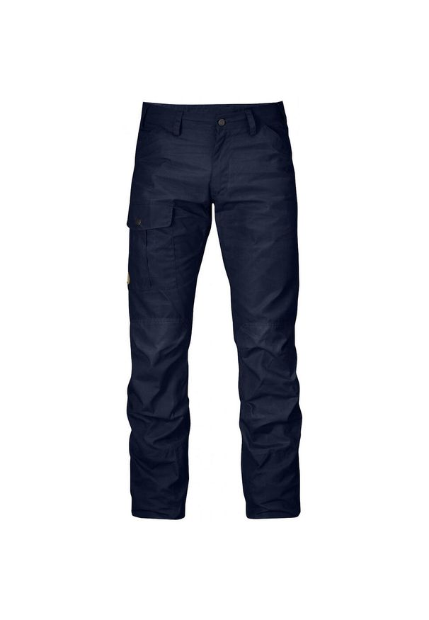 Fjällräven - Spodnie męskie Fjallraven Nils Trousers. Kolor: niebieski. Sport: turystyka piesza