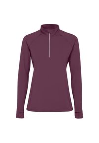 ROLY - Bluza Z Długim Rękawem Dla Pań I Panów Estambul Quarter Zip. Kolor: czerwony. Długość rękawa: długi rękaw. Długość: długie
