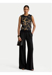 Lauren Ralph Lauren - LAUREN RALPH LAUREN Bluzka 200P13976001 Czarny Regular Fit. Kolor: czarny. Materiał: syntetyk #2