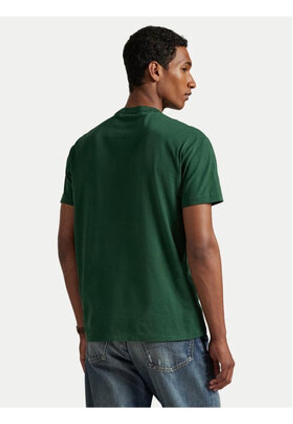 Polo Ralph Lauren T-Shirt 710981142004 Zielony Classic Fit. Typ kołnierza: polo. Kolor: zielony. Materiał: bawełna