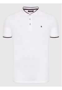 Jack & Jones Polo Paulos 12199711 Biały Regular Fit. Typ kołnierza: polo. Kolor: biały. Materiał: bawełna #4