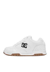 DC Shoes Sneakersy EO-DC COILER DC03011101 Biały. Kolor: biały. Materiał: skóra #4