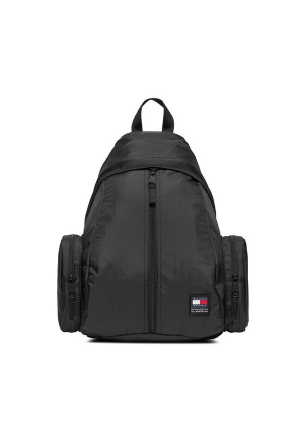 Tommy Jeans Plecak Tjm Boyhood Backpack AM0AM11947 Czarny. Kolor: czarny. Materiał: materiał