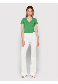 Pepe Jeans T-Shirt Violette PL505067 Zielony Slim Fit. Kolor: zielony. Materiał: bawełna #3
