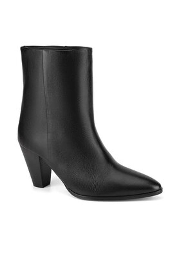 Gino Rossi Botki HANYIA-116027 Czarny. Kolor: czarny. Materiał: skóra