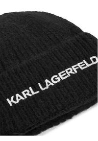 Karl Lagerfeld - KARL LAGERFELD Czapka 246W3411 Czarny. Kolor: czarny. Materiał: wełna #6