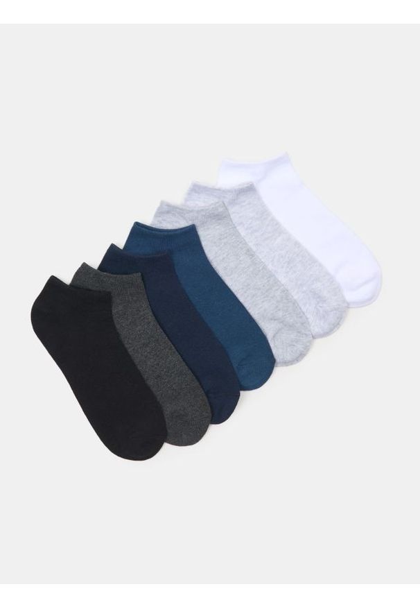 Sinsay - Skarpetki stopki 7 pack - wielobarwny