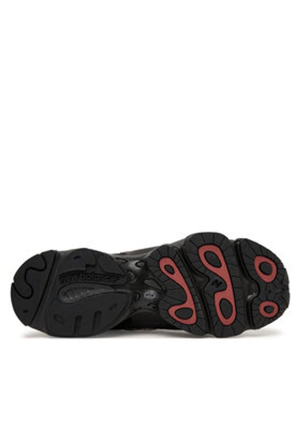 New Balance Sneakersy U100010A Czarny. Kolor: czarny. Materiał: skóra