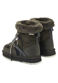 EMU Australia Śniegowce Blurred W12641 Khaki. Kolor: brązowy. Materiał: skóra, zamsz #2