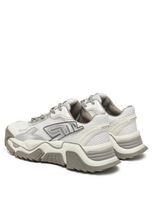 Steve Madden Sneakersy Kingpin SM11003513 Biały. Kolor: biały. Materiał: skóra