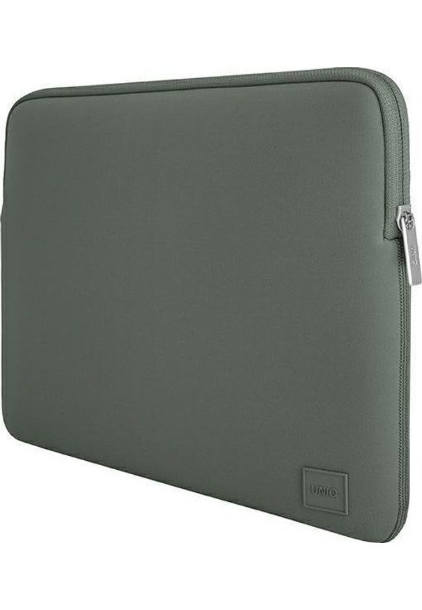 Etui Uniq Torba UNIQ Cyprus laptop Sleeve 14 cali zielony/pewter green Water-resistant Neoprene. Kolor: zielony