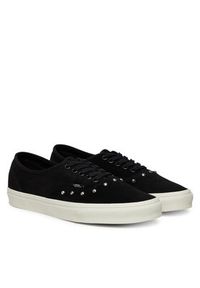 Vans Tenisówki Authentic VN000CRQBLK1 Czarny. Kolor: czarny. Materiał: skóra, zamsz