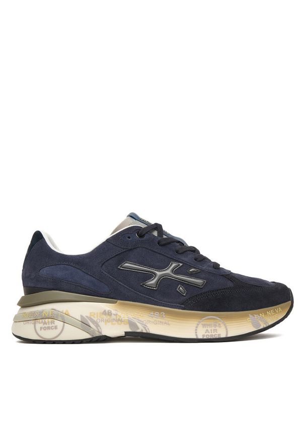 Sneakersy Premiata. Kolor: niebieski