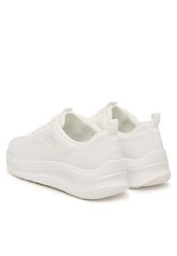 Calvin Klein Sneakersy Andrea - Chunky Ck Stripe Runner Trainers HM0HM02158 Biały. Kolor: biały. Materiał: materiał #6