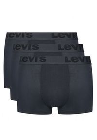 Levi's® Komplet 3 par bokserek 37149-0296 Czarny. Kolor: czarny. Materiał: bawełna