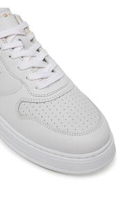 TOMMY HILFIGER - Tommy Hilfiger Sneakersy Sporty Cupsole FW0FW08795 Biały. Kolor: biały. Materiał: skóra #3