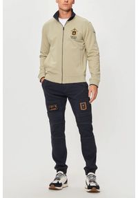 Aeronautica Militare - AERONAUTICA MILITARE Granatowe spodnie męskie Anti-G, Rozmiar XL. Kolor: niebieski. Materiał: jersey #4