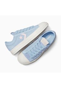 Adidasy Converse Star Player 76 Colorful Suede, Kobiety. Kolor: niebieski. Materiał: zamsz, materiał. Styl: sportowy #2
